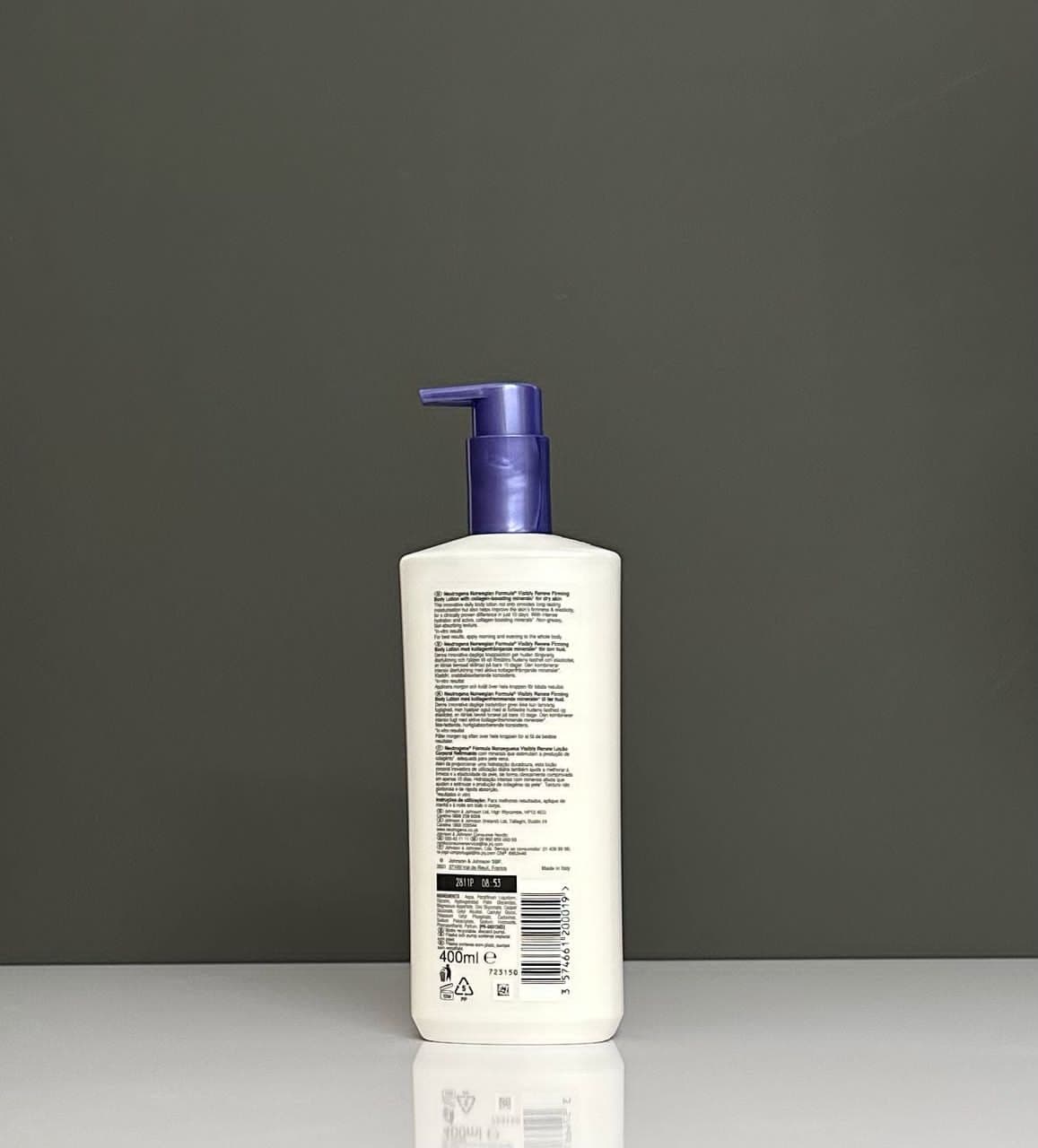 لوسیون بدن نوتروژینا Neutrogena مدل Visibly Renew حجم 400 میل اصلی — تصویر ۳