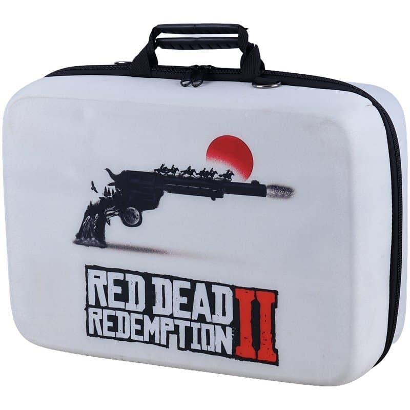 کیف کنسول بازی PS5 Slim طرح Red Dead Redemption 2