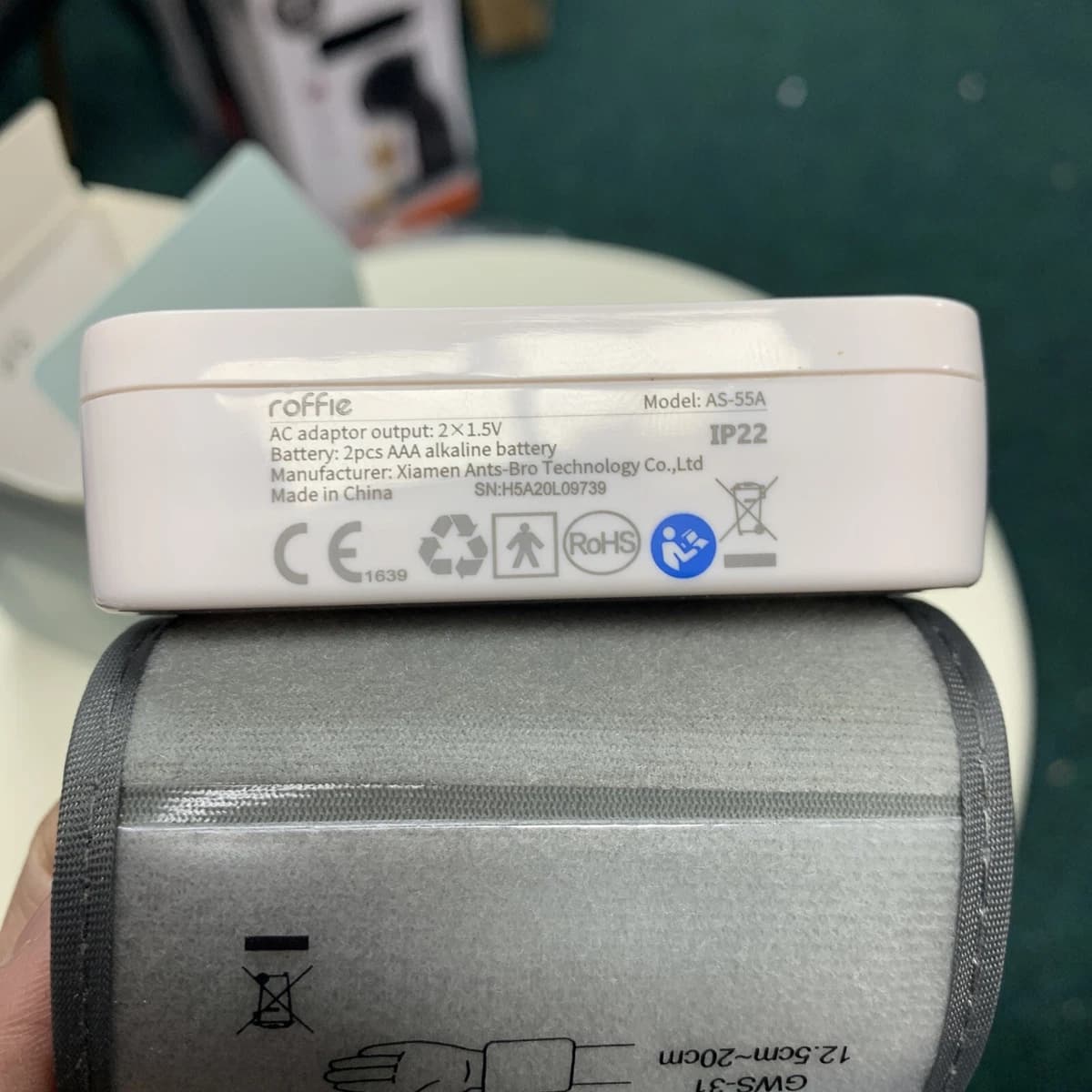 فشارسنج دیجیتال مچیRoffie RP20 — تصویر ۶