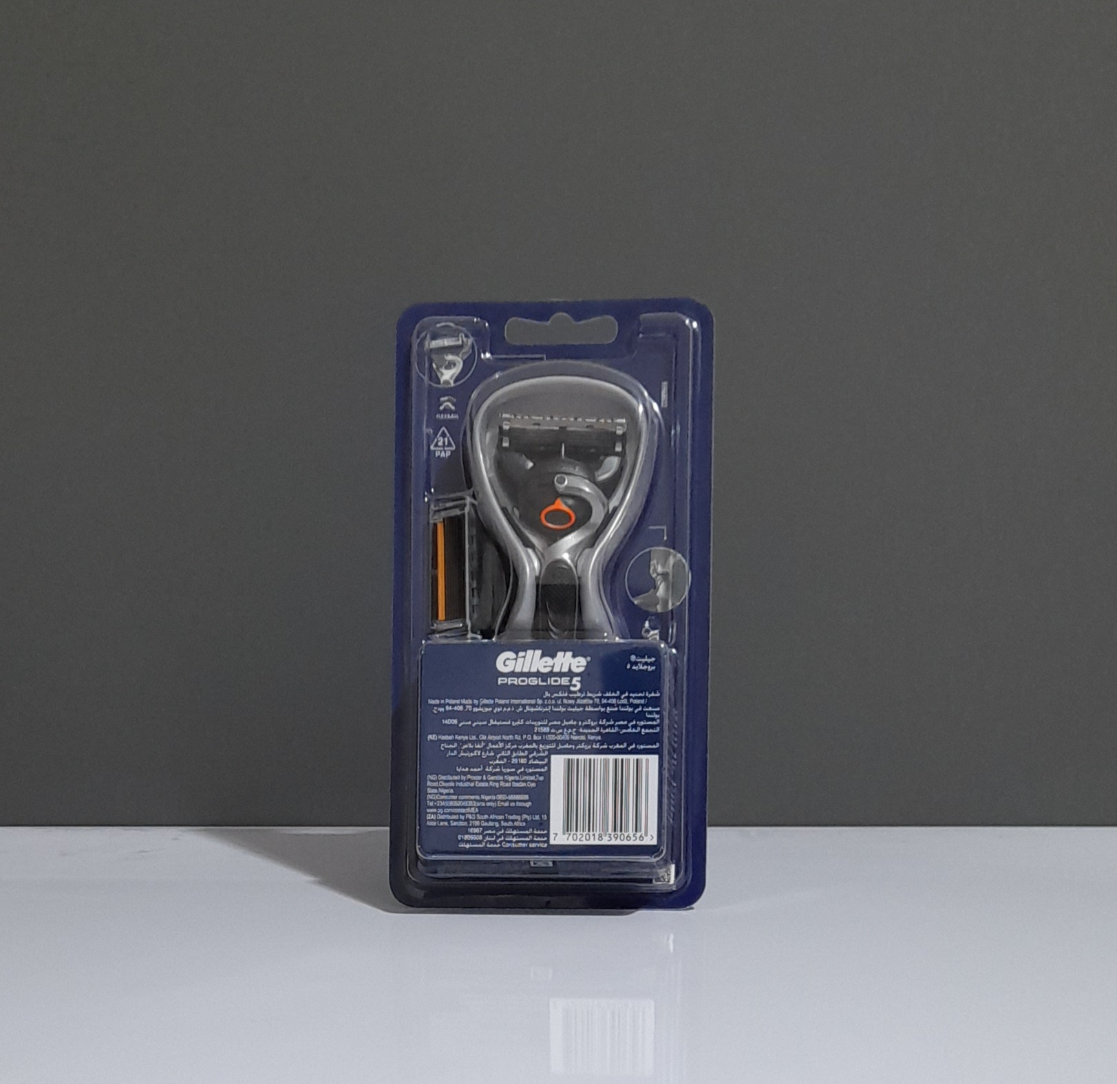 خودتراش ژیلت پروگلاید 5 تیغه Gillette Proglide بسته 2 عددی اصلی — تصویر ۲