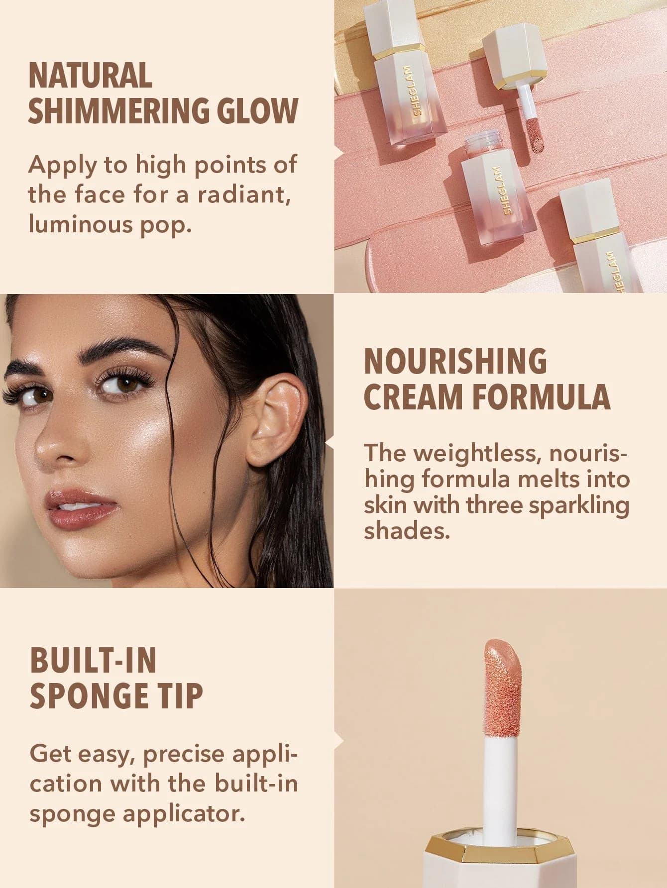 هایلایتر مایع کروم Vanilla Frost شیگلم — تصویر ۲