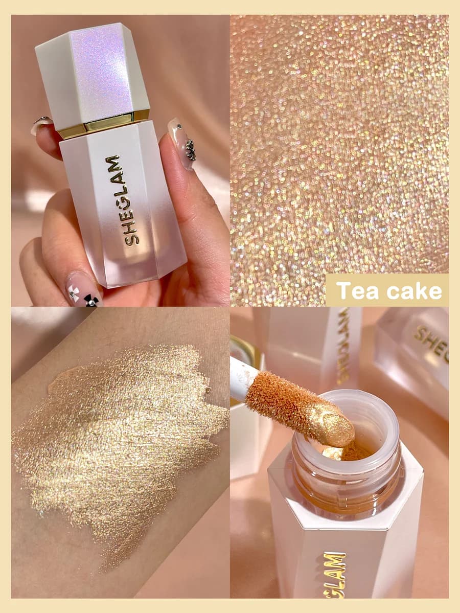 هایلایتر مایع کروم TEA CAKE شیگلم — تصویر ۲