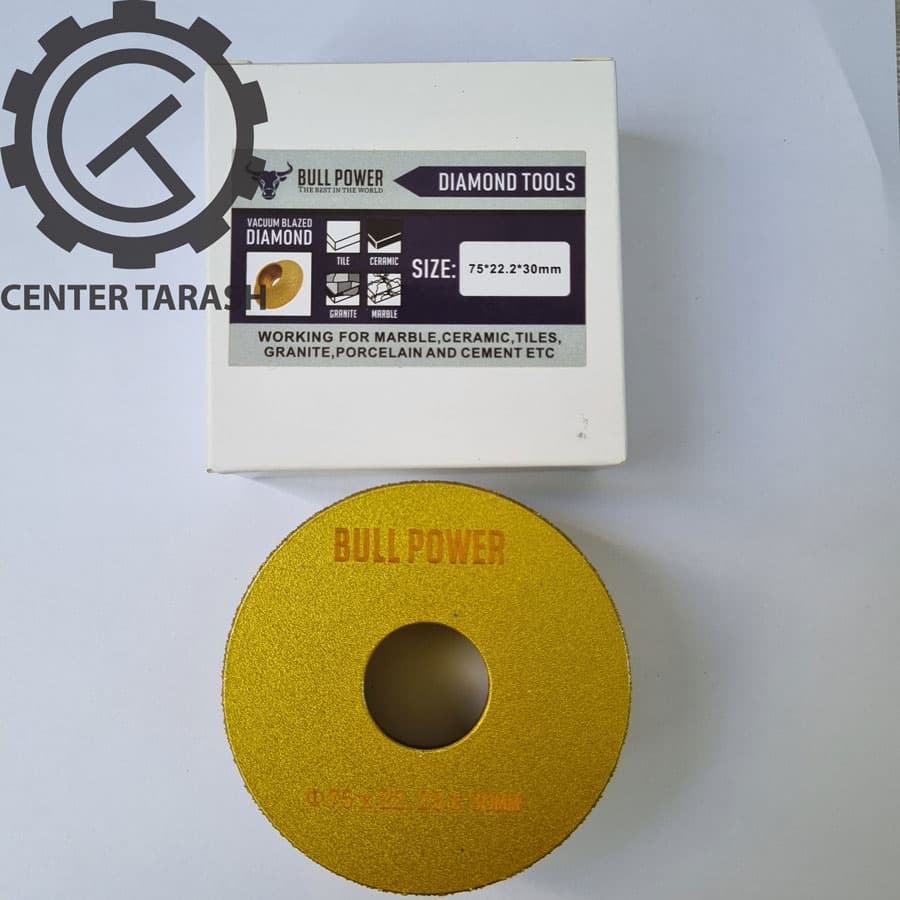 ابزار زن نیم‌گرد لب پله ۳ سانتی Bull Power | مناسب لبه‌زنی سنگ کابینت و پله — تصویر ۵