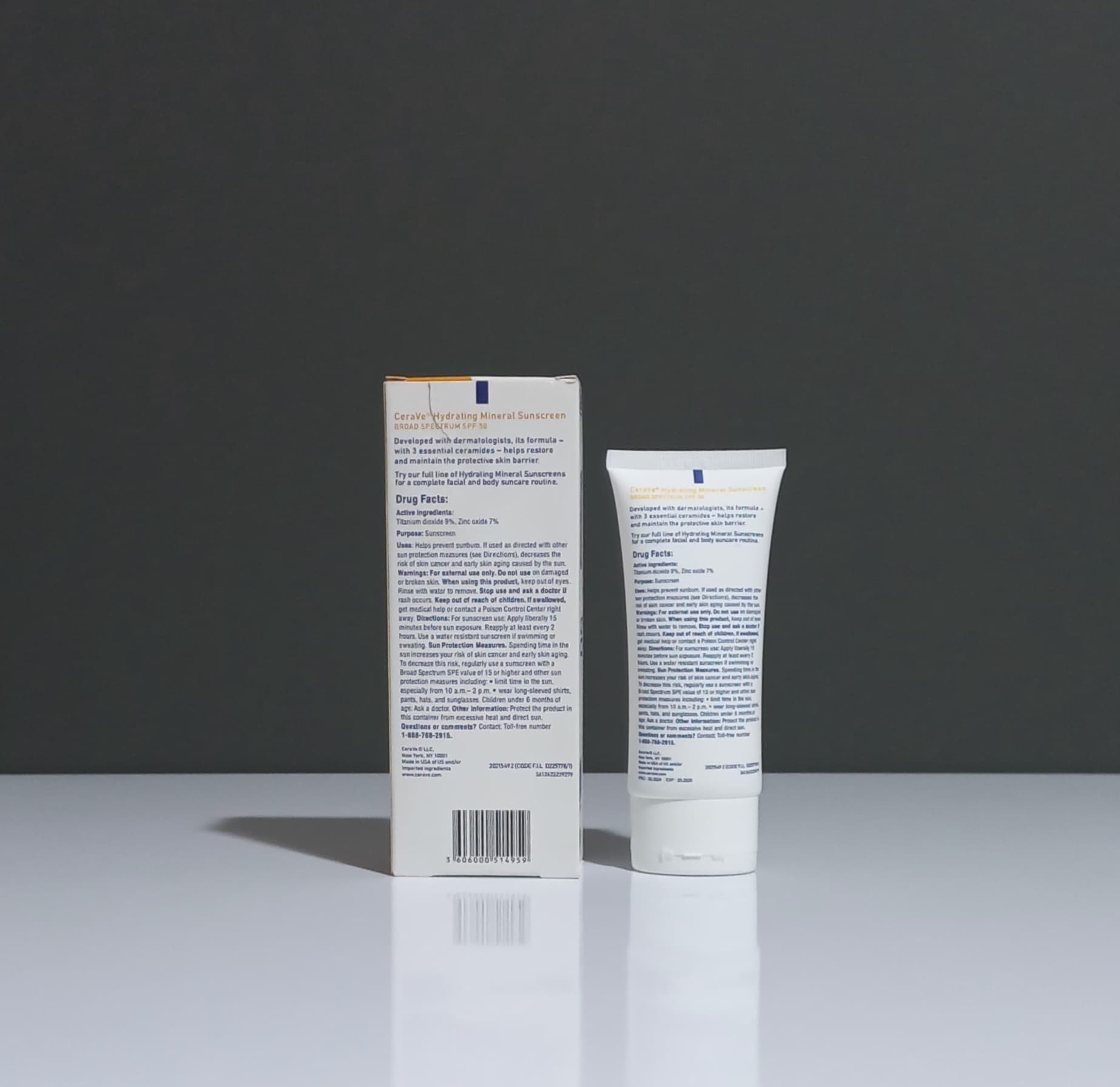 کرم ضد آفتاب سراوی SPF 50 حجم ۷۵ میل اصلی — تصویر ۳