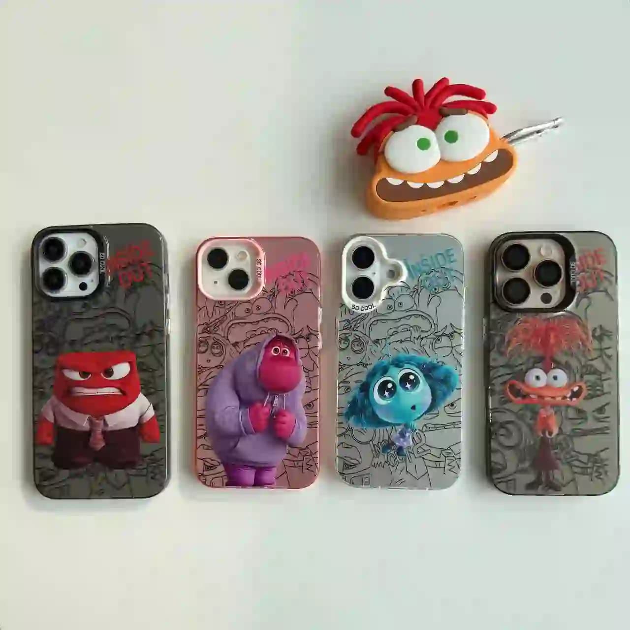قاب گوشی آیفون 13Pro مدل Inside Out Anger — تصویر ۶