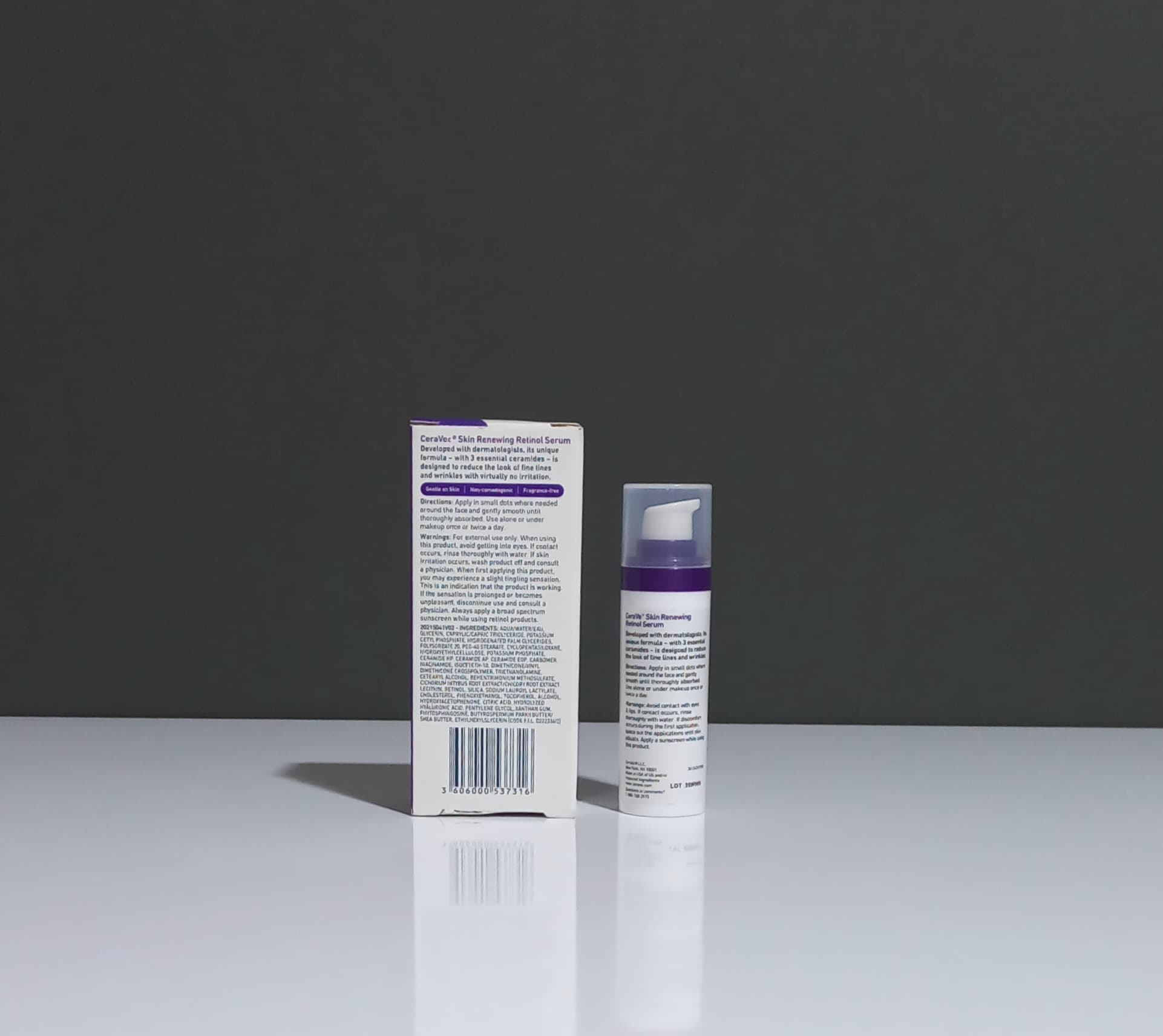 سرم رتینول و هیالورنیک اسید سراوی مدل Skin Renewing حجم 30 میل اصلی — تصویر ۳