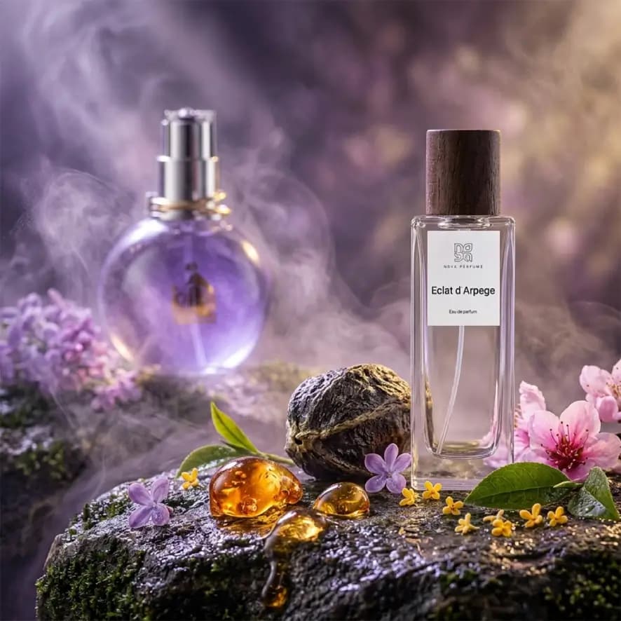 اسانس عطر گرمی لانوین اکلت شرکت لوزی سوئیس — تصویر ۳