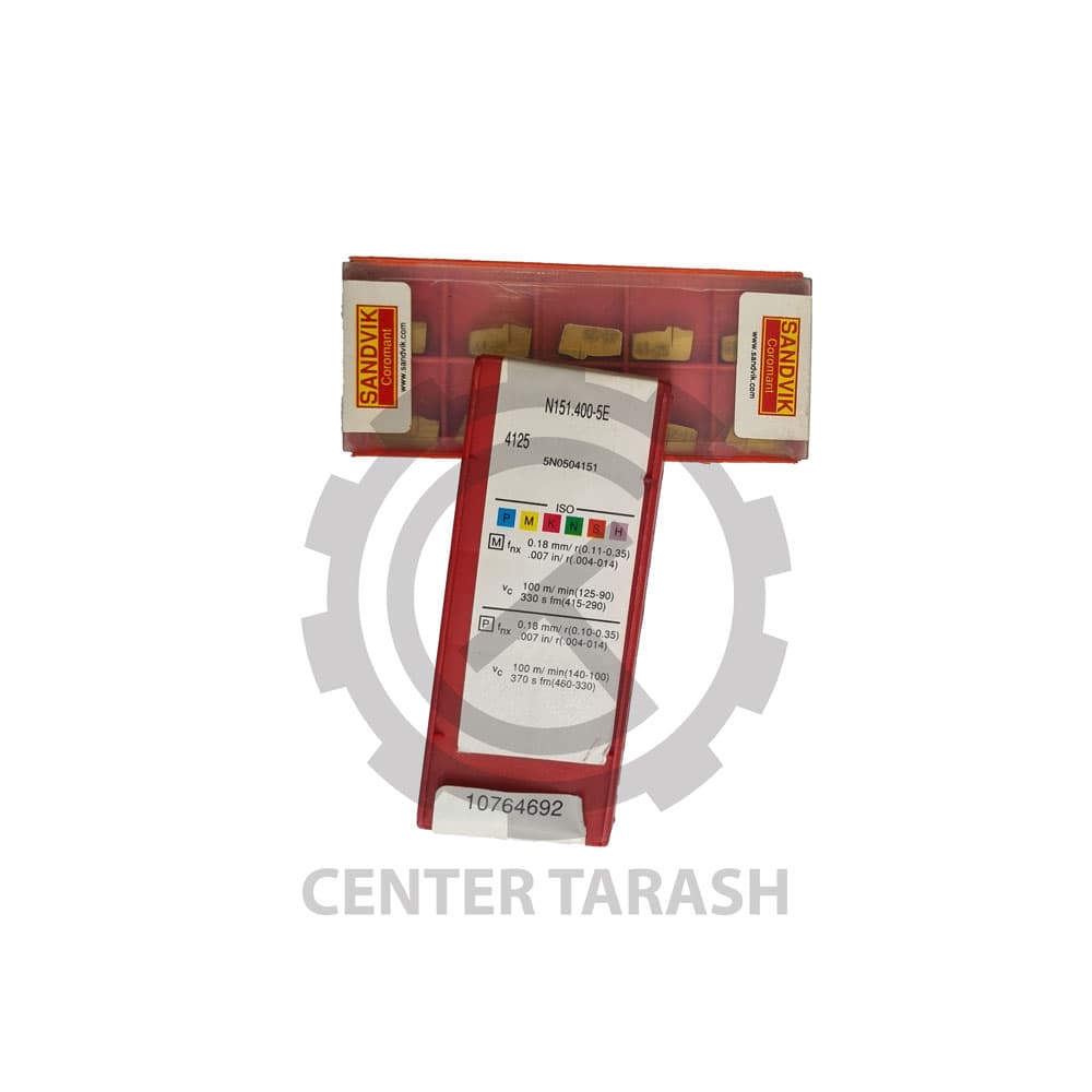 اینسرت برش یک طرفه N151.400-5E 4125 سندویک | الماس تراش دقیق با گرید مقاوم 4125 — تصویر ۲