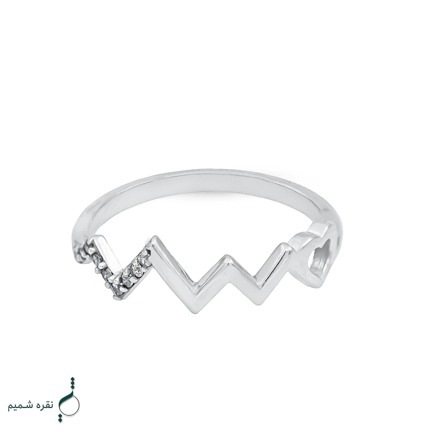 انگشتر نقره زنانه مدل AWO-K92 — تصویر ۳