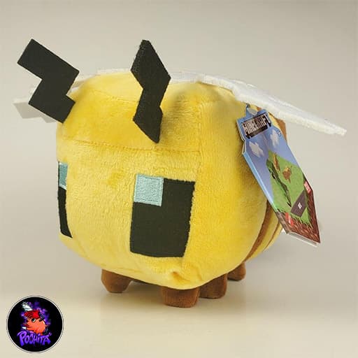 عروسک زنبور ماینکرفت | عروسک نرم و دوست‌داشتنی Minecraft Bee — تصویر ۲