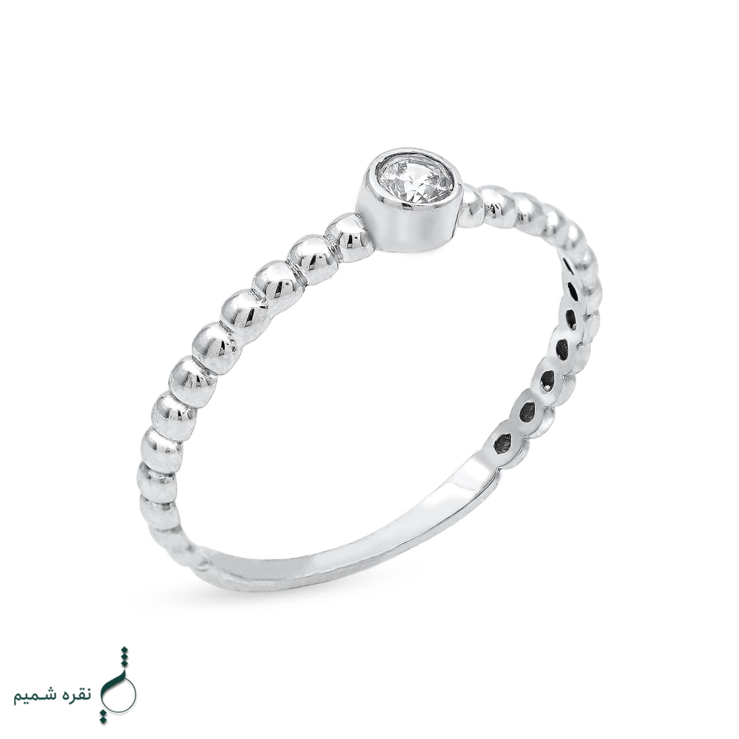انگشتر نقره زنانه مدل AWO-K87