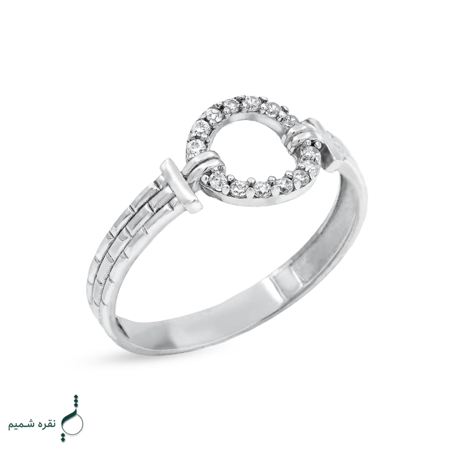 انگشتر نقره زنانه مدل AWO-K85