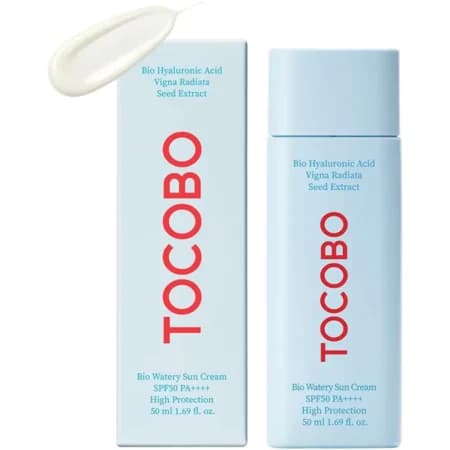 ضدافتاب بیو واتری هیالورونیک اسید کرمی توکوبو Tocobo Bio Watery Sun Cream SPF50+ PA++++ 50ml — تصویر ۲