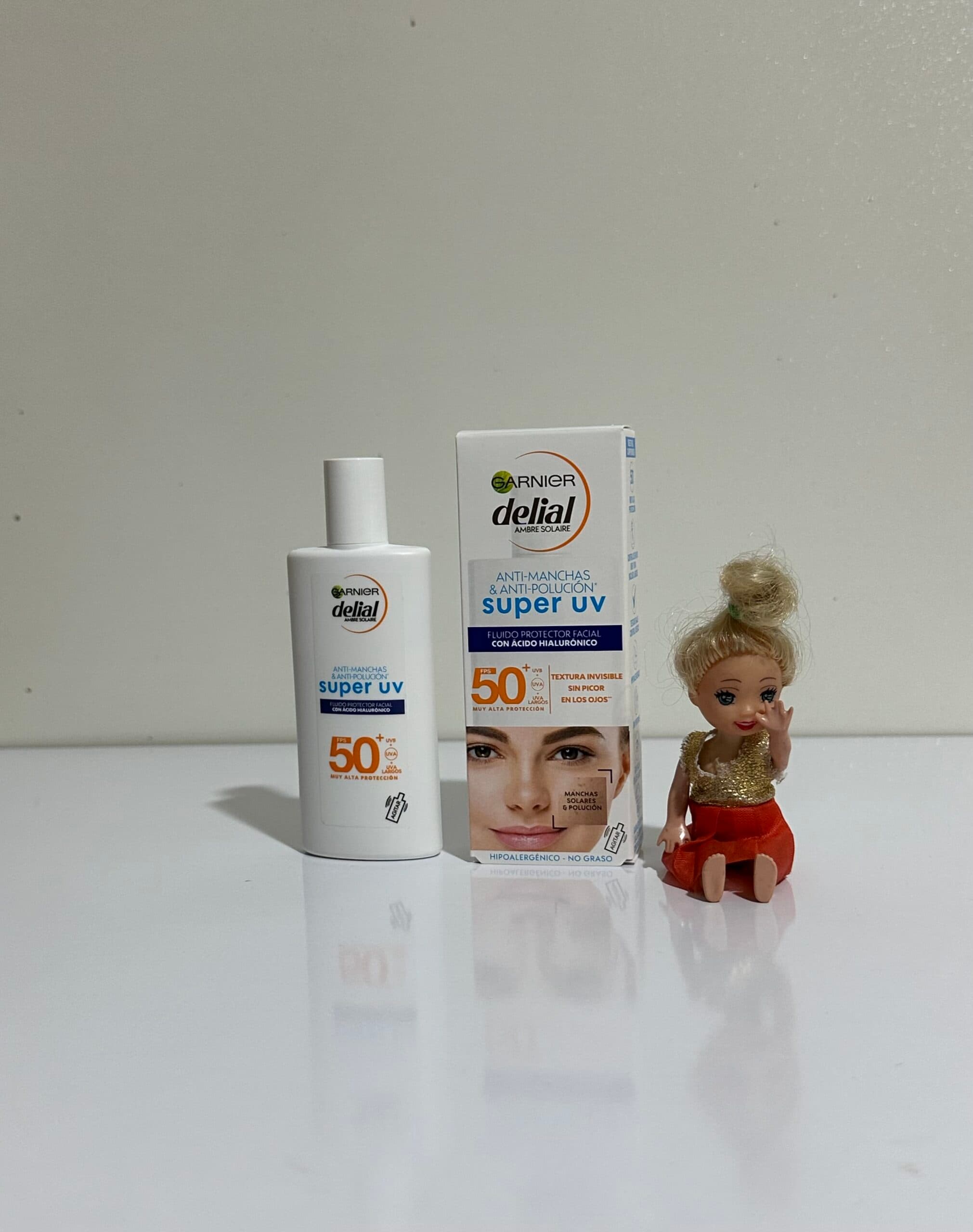 ضد آفتاب فلوئیدی گارنیر Garnier ضد لک سوپر یو وی super uv اصلی