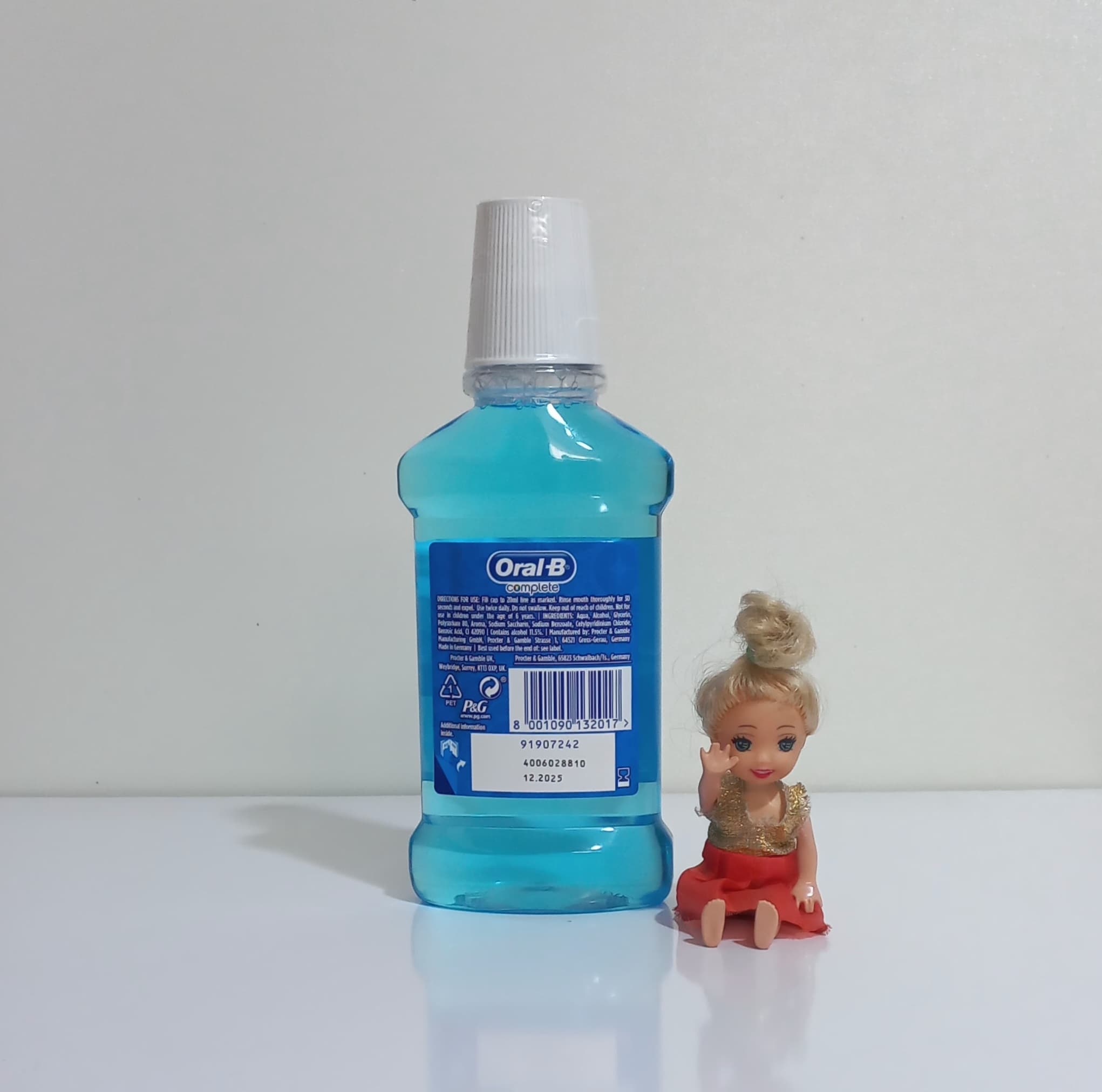 دهان شویه نعنایی Oral-B مدل Lasting Freshness حجم 250 میل — تصویر ۲