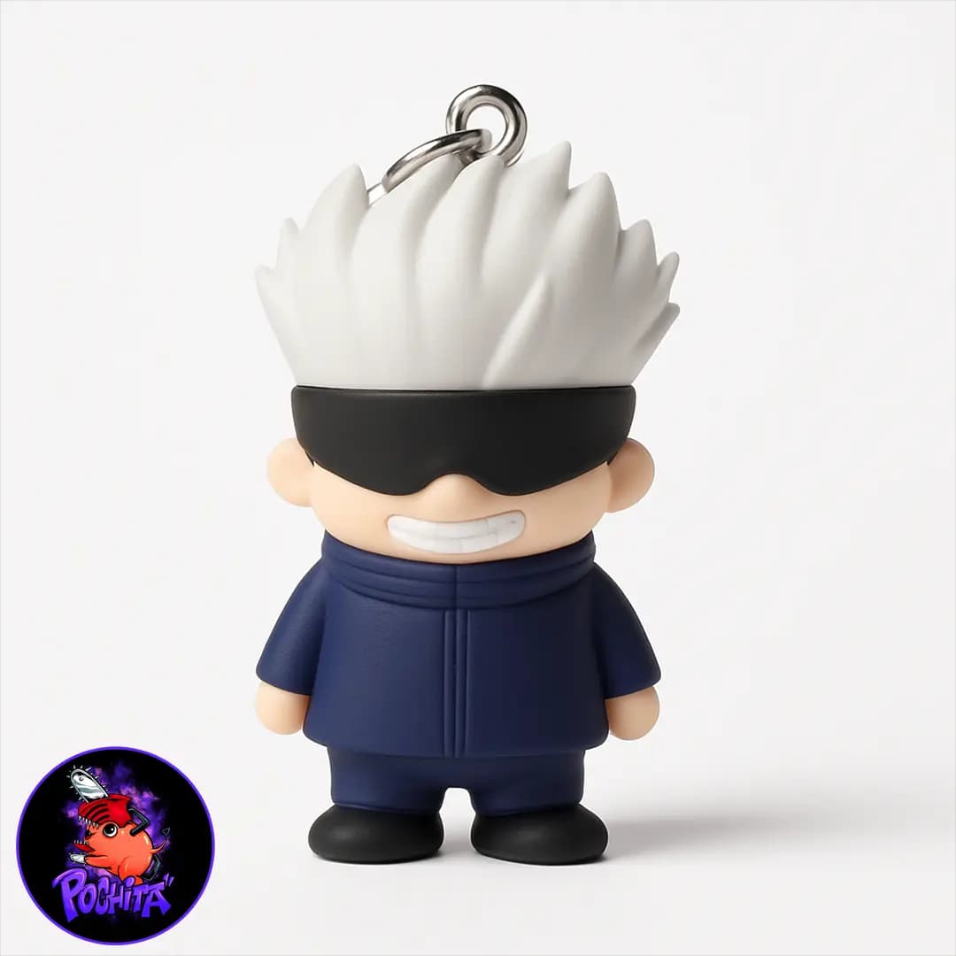 جاکلیدی گوجو ساتورو جوجوتسو کایسن | Gojo Satoru Keychain