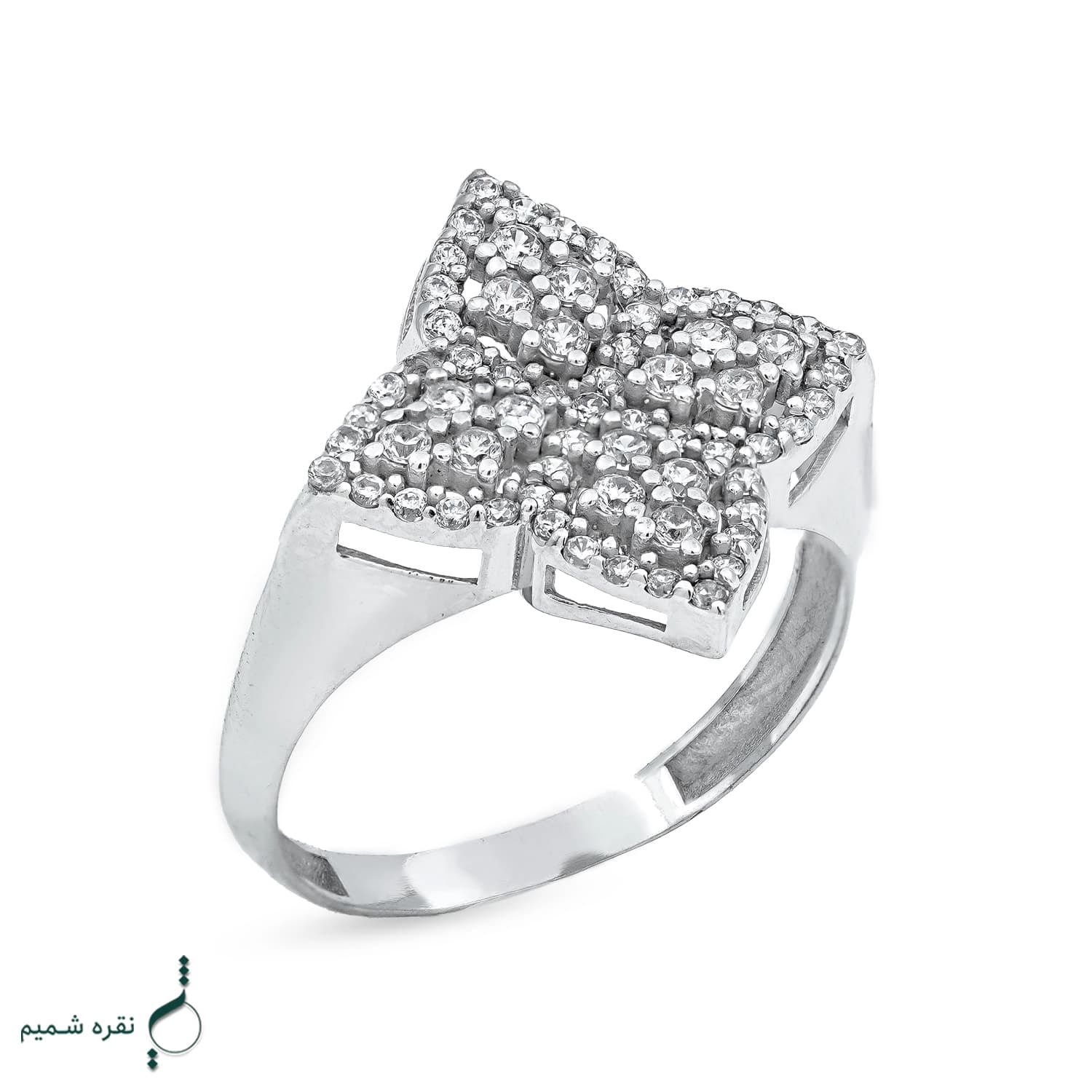 انگشتر نقره زنانه مدل AWO-K75