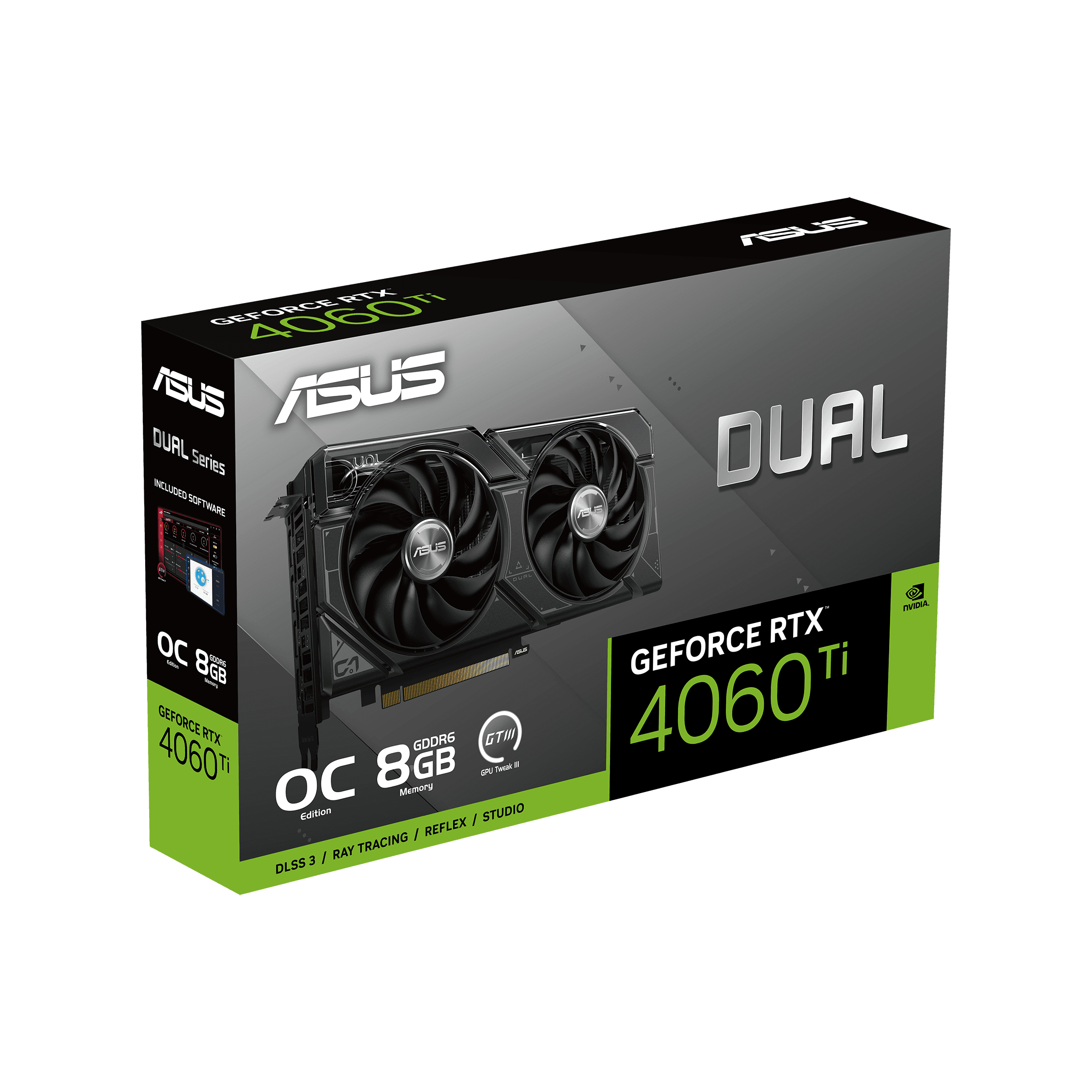 کارت گرافیک ایسوس RTX 4060 TI DUAL OC 8GB — تصویر ۴