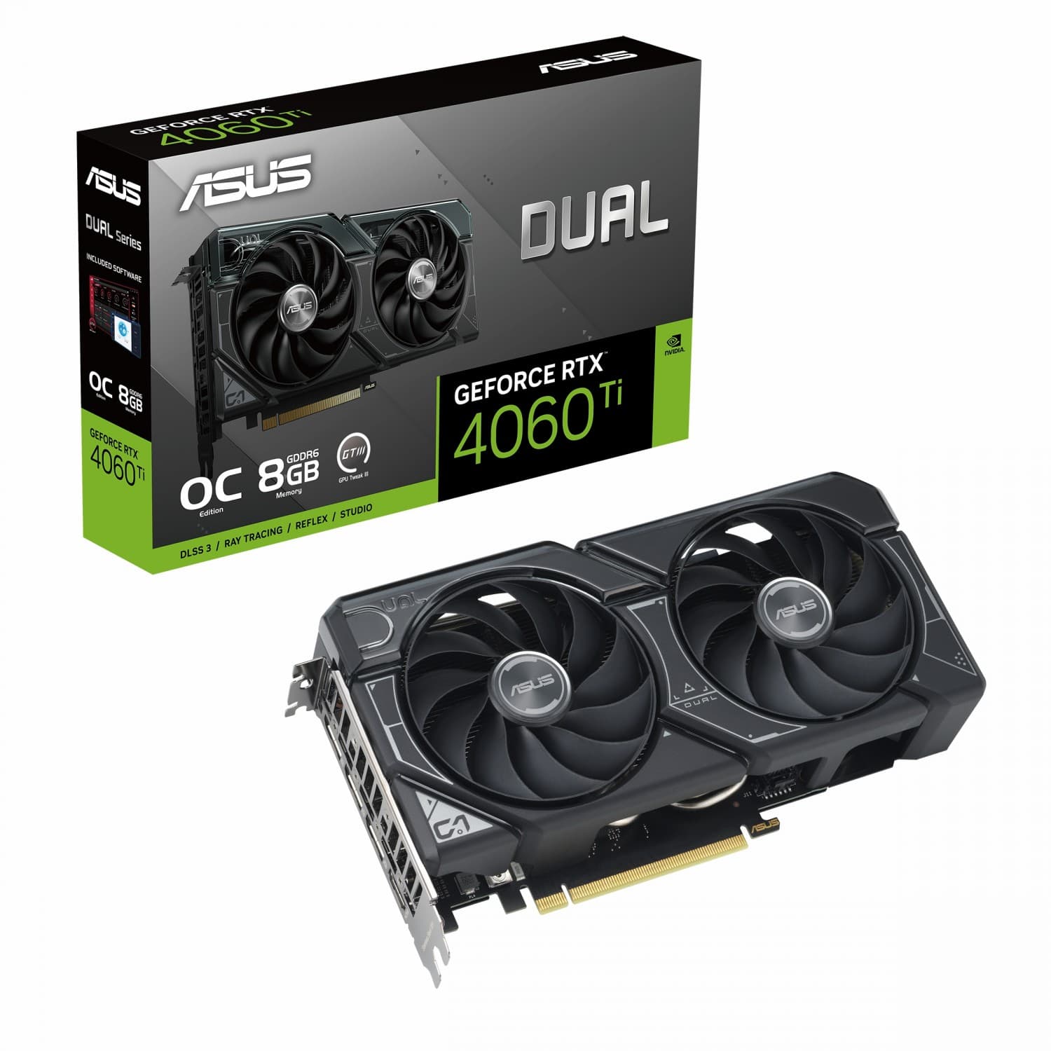 کارت گرافیک ایسوس RTX 4060 TI DUAL OC 8GB