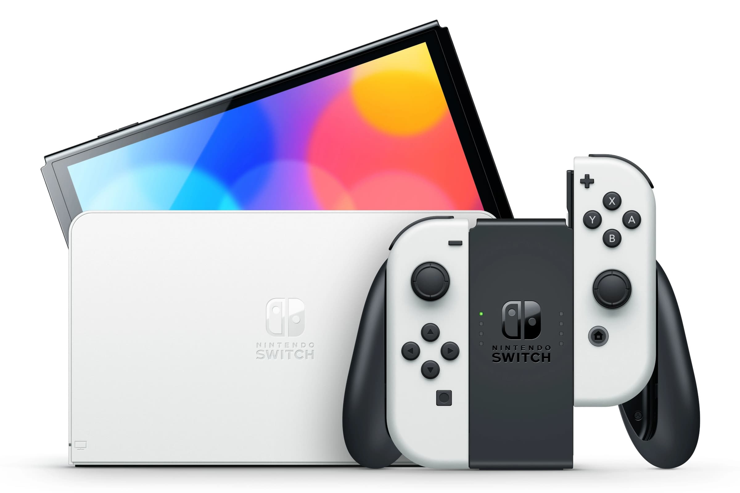 کنسول بازی نینتندو مدل Switch White OLED