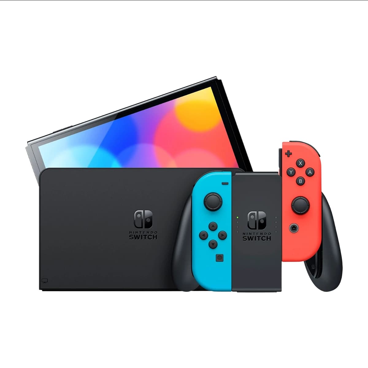 کنسول بازی نینتندو مدل Switch Neon Blue and Neon OLED