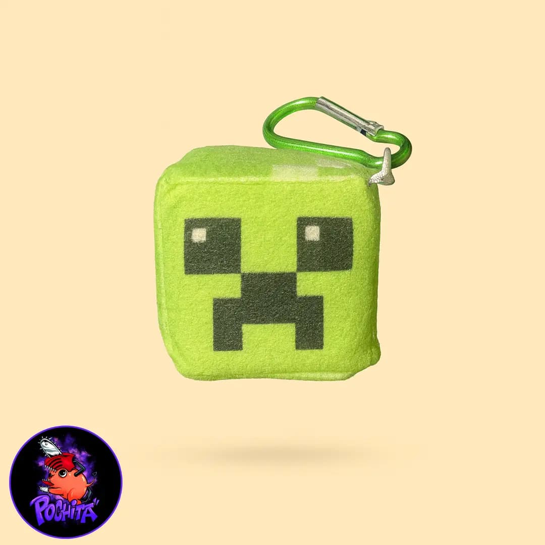 جاکلیدی کریپر ماینکرفت | Minecraft Creeper Keychain