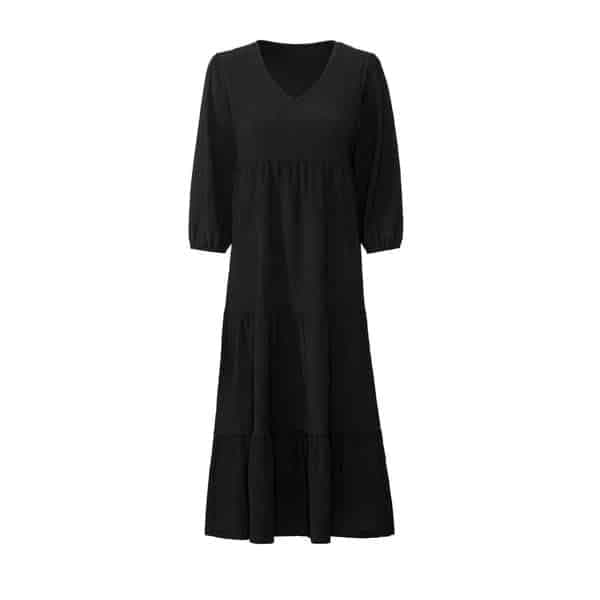 پیراهن شومیز مشکی کرینکل زنانه برند اسمارا اصل آلمانی 449030 ESMARA — تصویر ۲