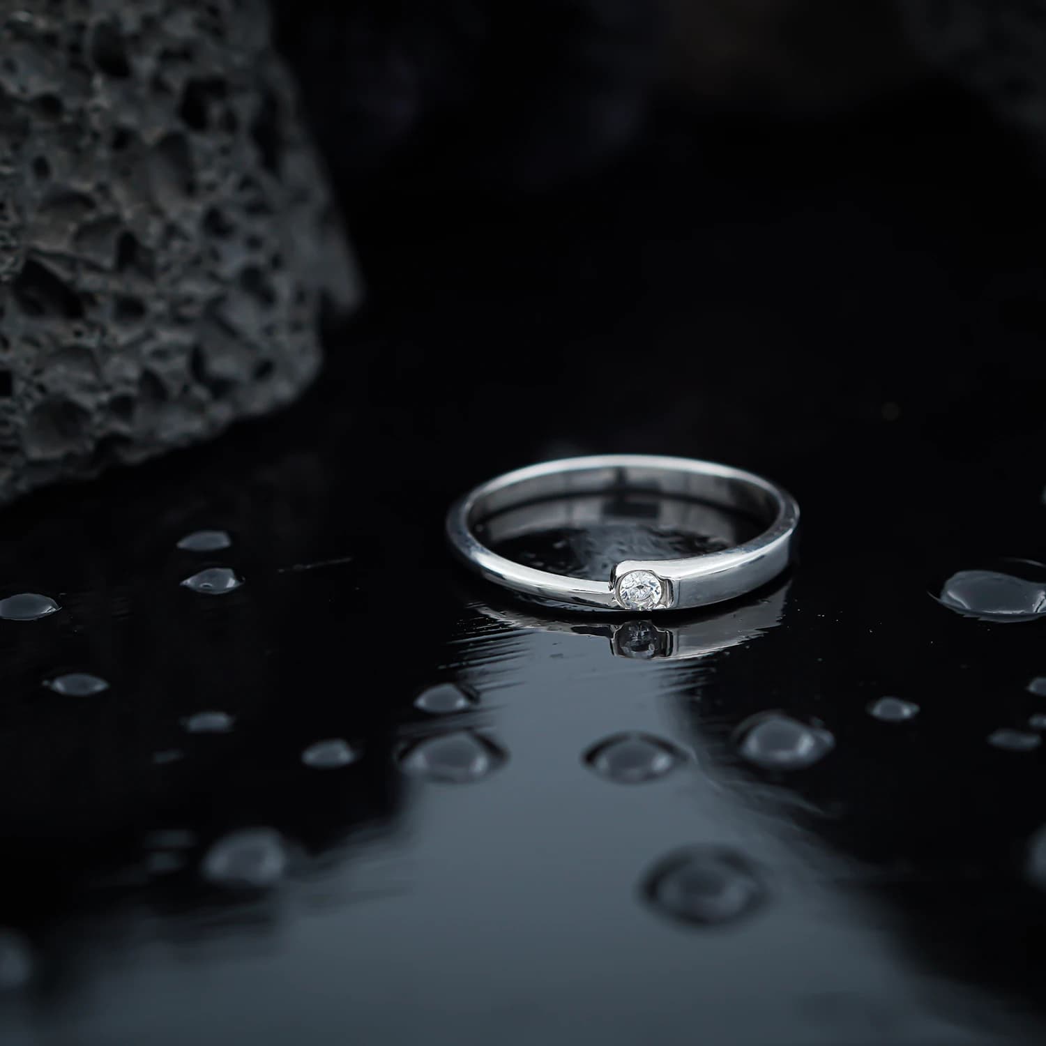 انگشتر نقره زنانه مدل AWO-K62 — تصویر ۲