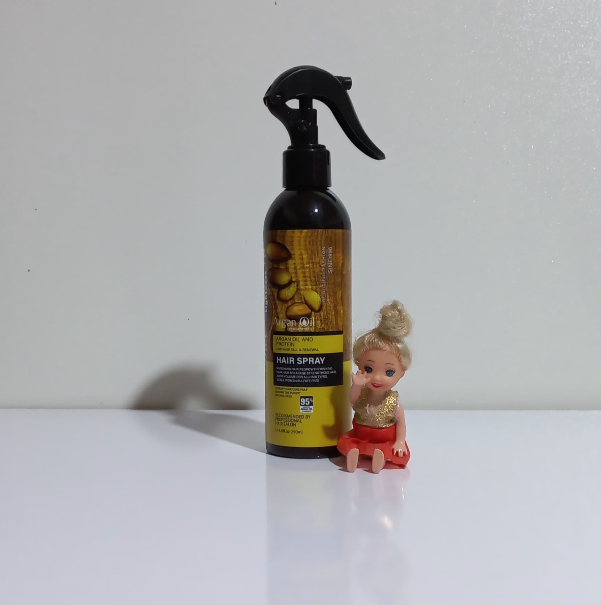 اسپری دو فاز مو بدون سولفات لایتنس مدل ARGAN OIL