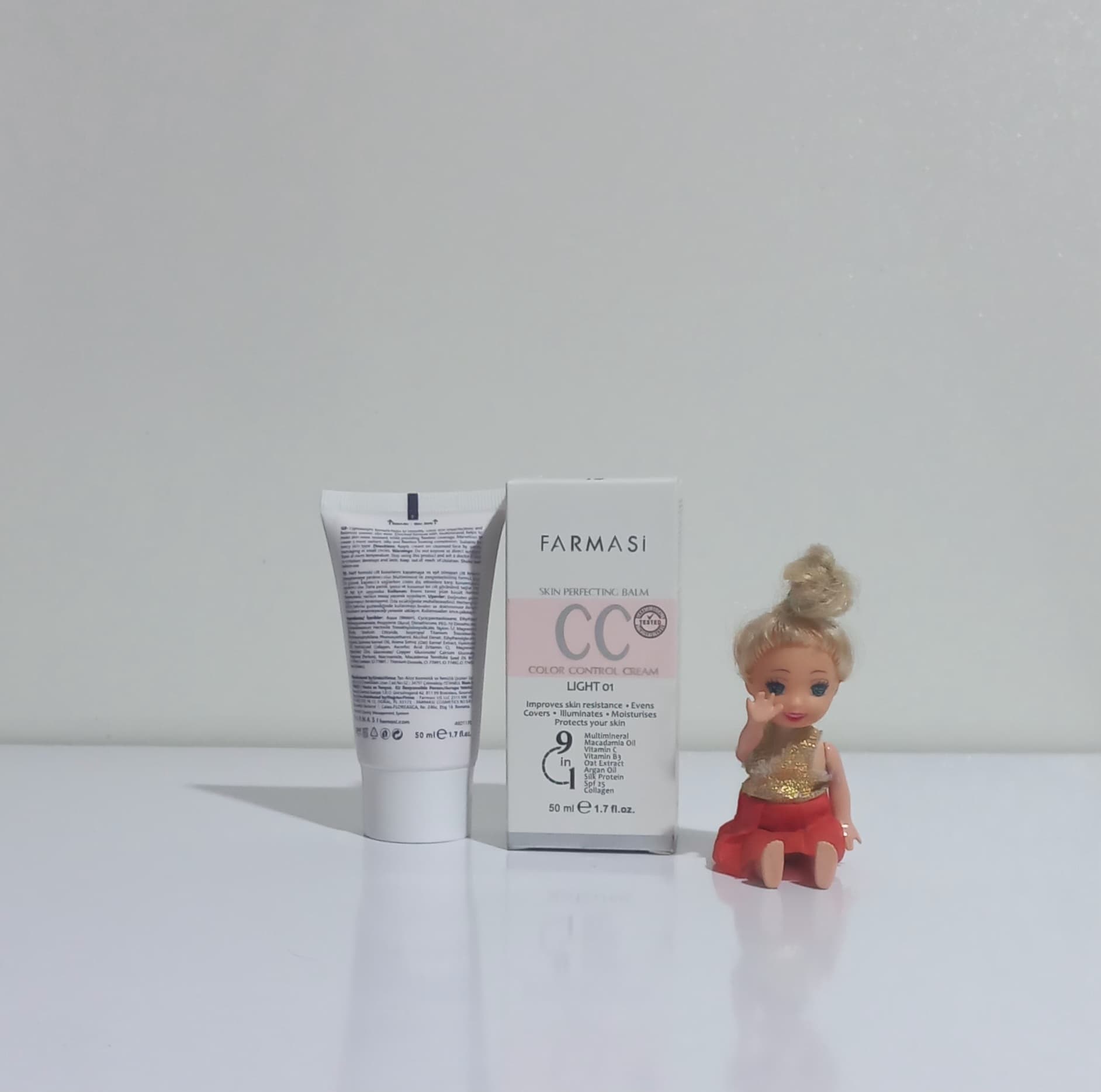 سی سی کرم فارماسی شماره 01 (01 CC Cream farmasi (LIGHT — تصویر ۲