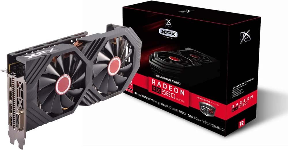 کارت گرافیک استوک RX 580 XFX GTS XXX 8GB