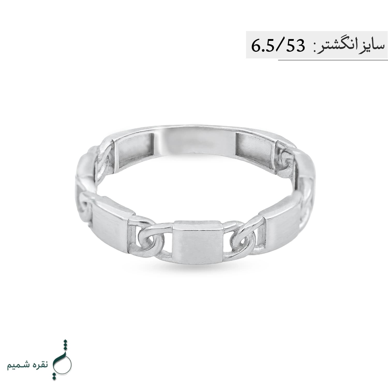 انگشتر نقره زنانه مدل AWO-K55 — تصویر ۴