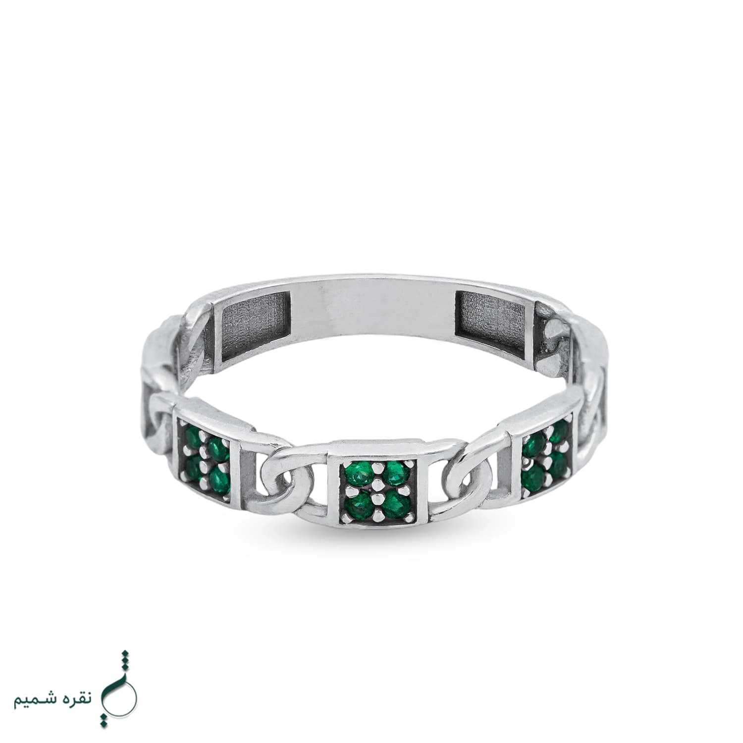 انگشتر نقره زنانه مدل AWO-K54 — تصویر ۳