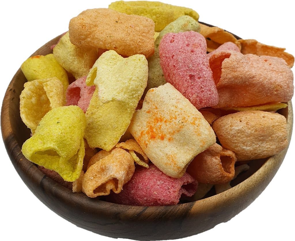 پفک هندی ساده رنگی