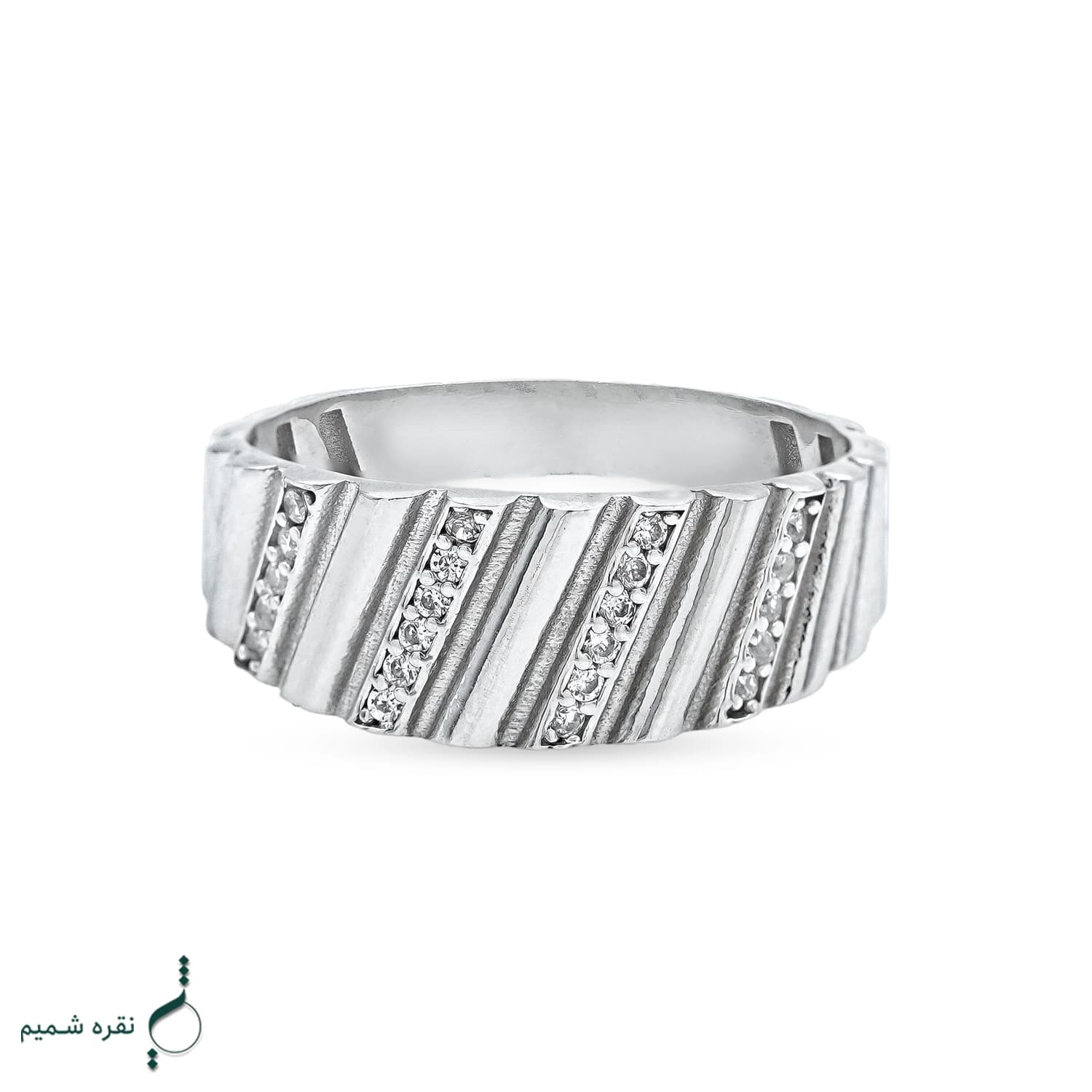 انگشتر نقره زنانه مدل AWO-K50 — تصویر ۳