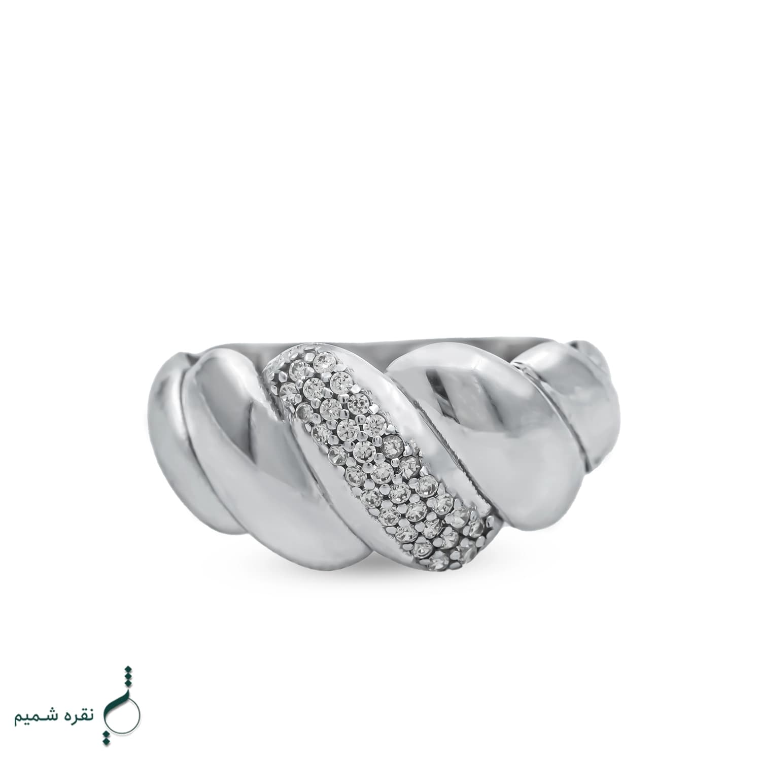 انگشتر نقره زنانه مدل AWO-K49 — تصویر ۳