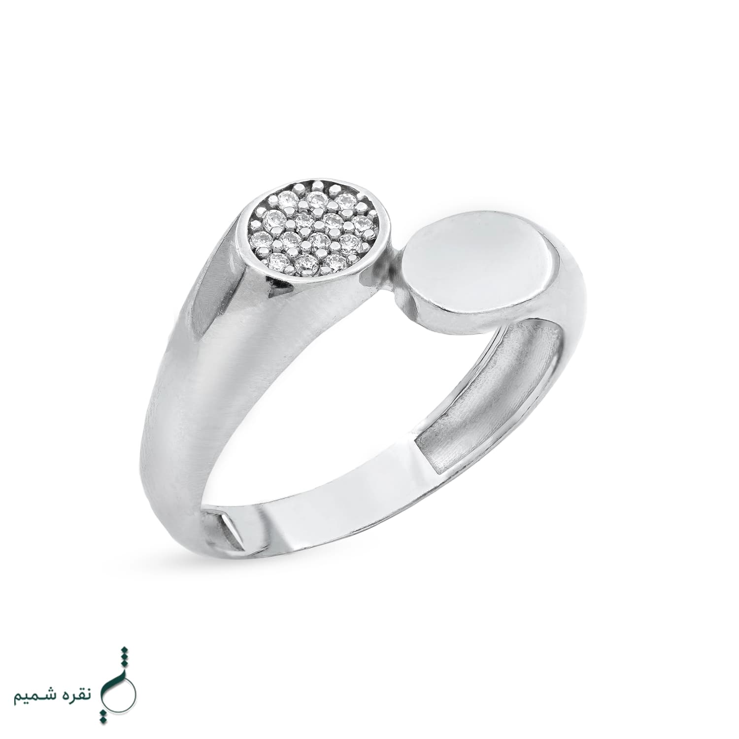 انگشتر نقره زنانه مدل AWO-K45