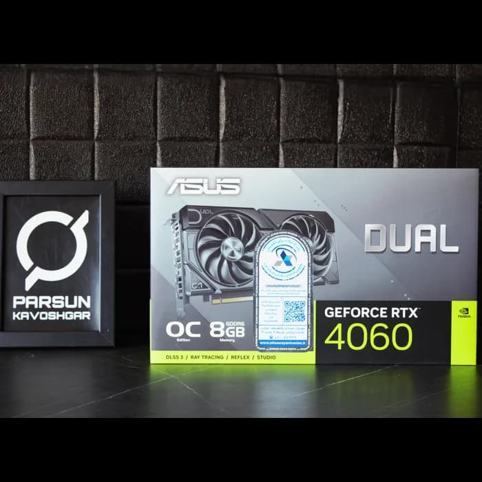 کارت گرافیک ایسوس RTX 4060 DUAL OC 8GB — تصویر ۶