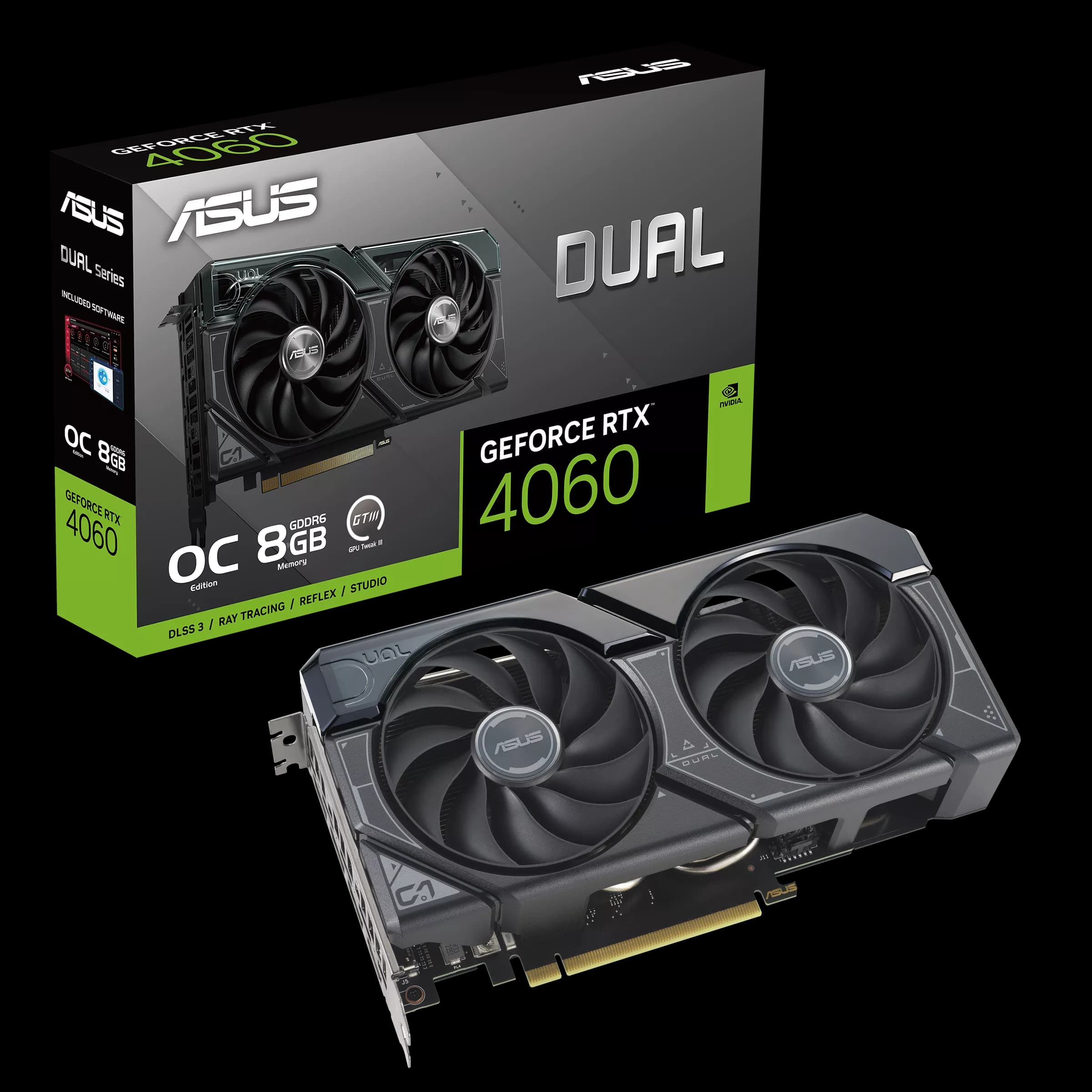 کارت گرافیک ایسوس RTX 4060 DUAL OC 8GB