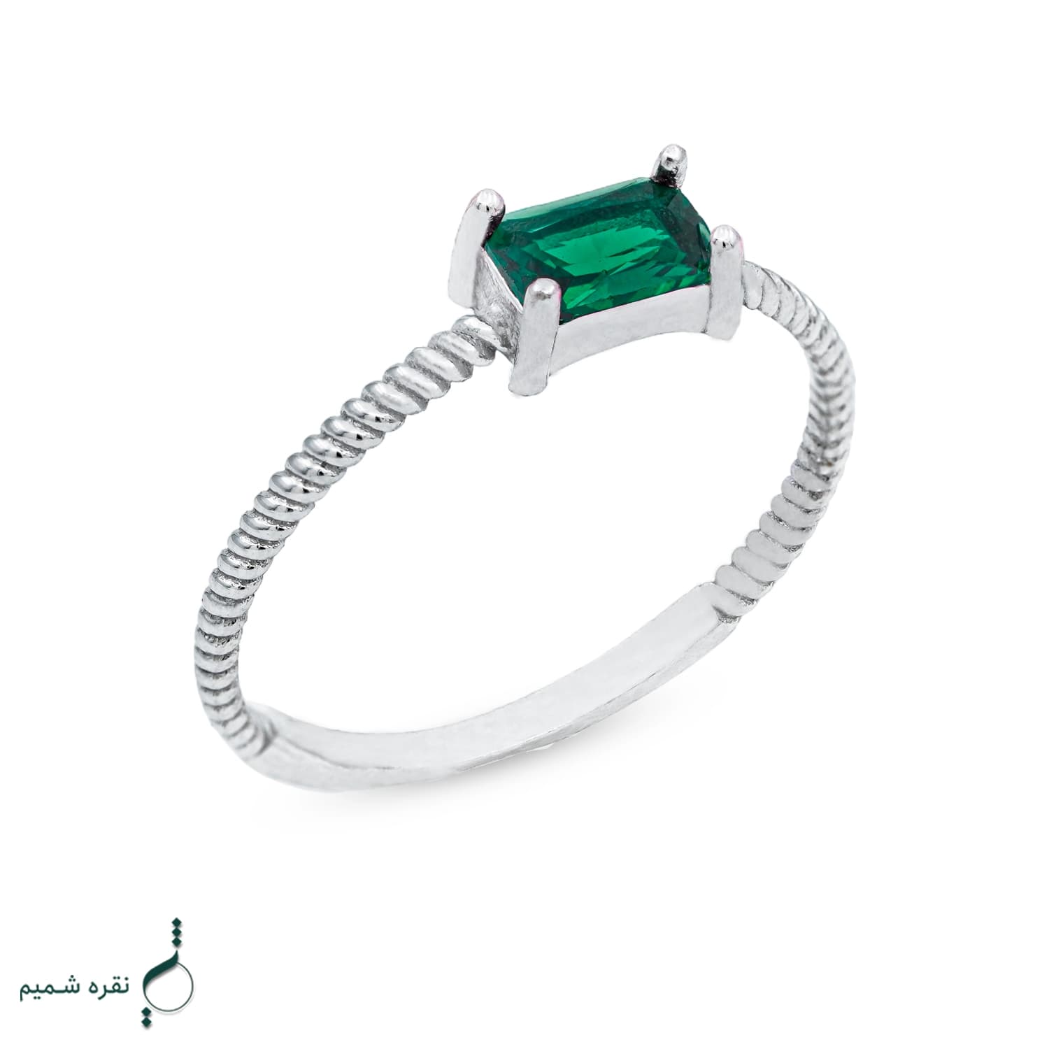 انگشتر نقره زنانه مدل AWO-K43
