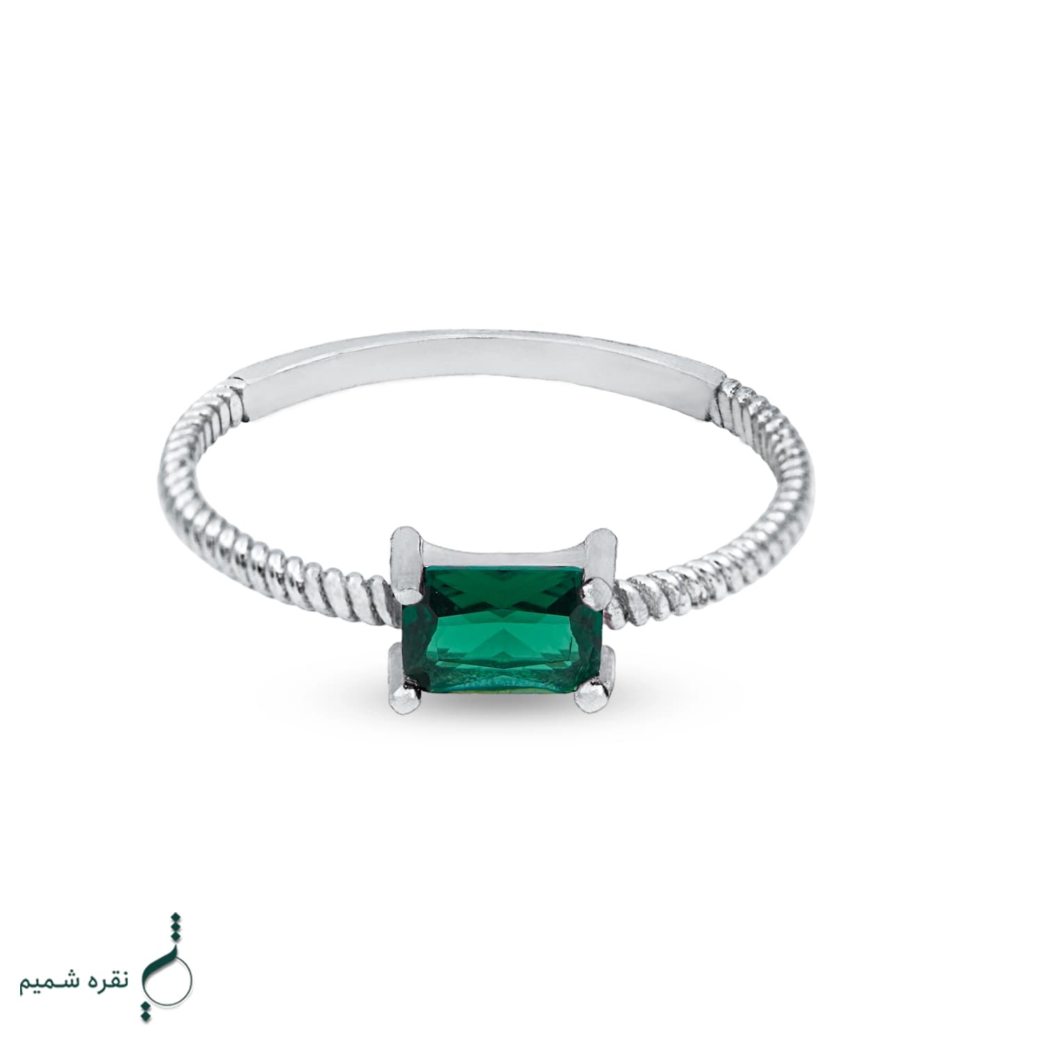 انگشتر نقره زنانه مدل AWO-K43 — تصویر ۳