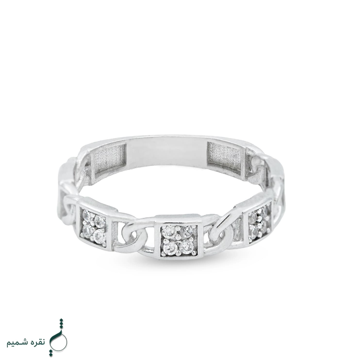 انگشتر نقره زنانه مدل AWO-K41 — تصویر ۳