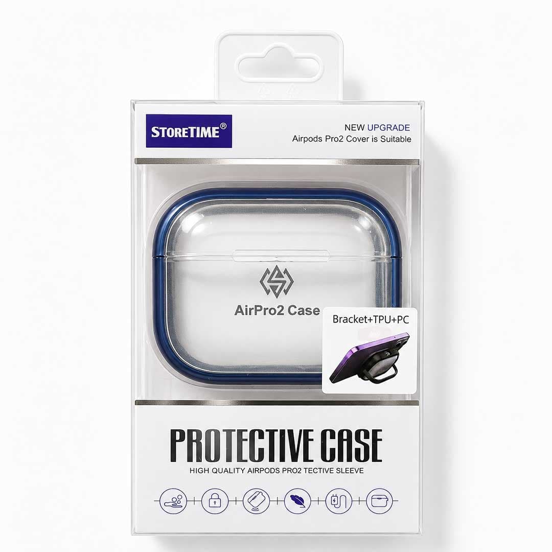 کاور ایرپاد پرو2 مدل PRO2 STOP TIME شفاف دارای قفل درب — تصویر ۶