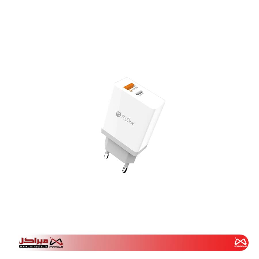 شارژر دیواری فست PROONE مدل PWC510 CH03 — تصویر ۳