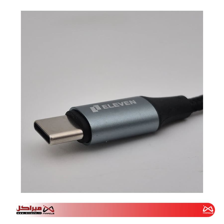 مبدل USB Type-C به جک 3.5 میلیمتری هدفون الون مدل ELEVEN CV401 — تصویر ۳
