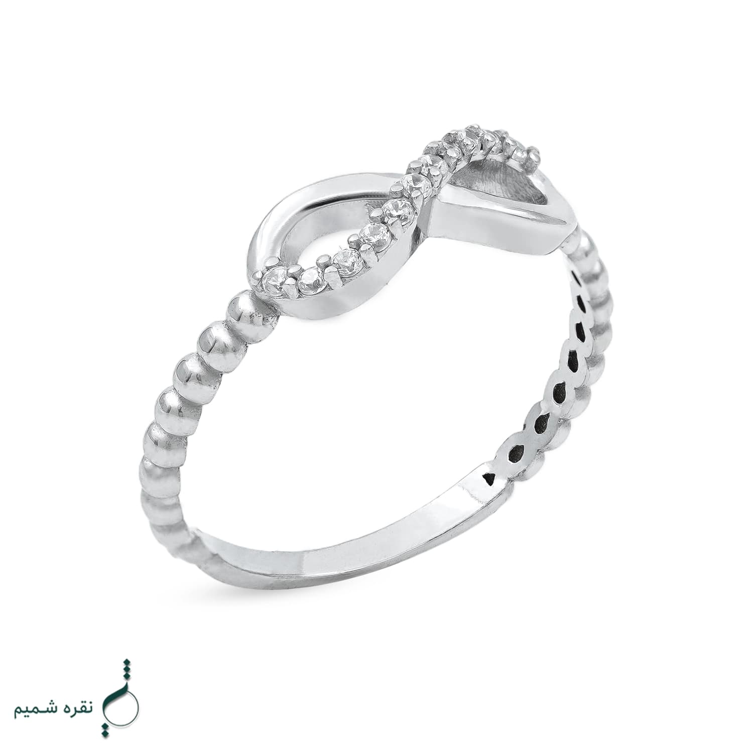 انگشتر نقره زنانه مدل AWO-K32