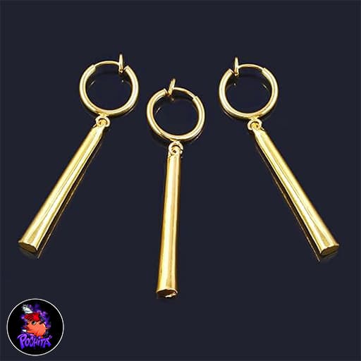گوشواره زورو از انیمه وان پیس – Zoro earrings — تصویر ۳