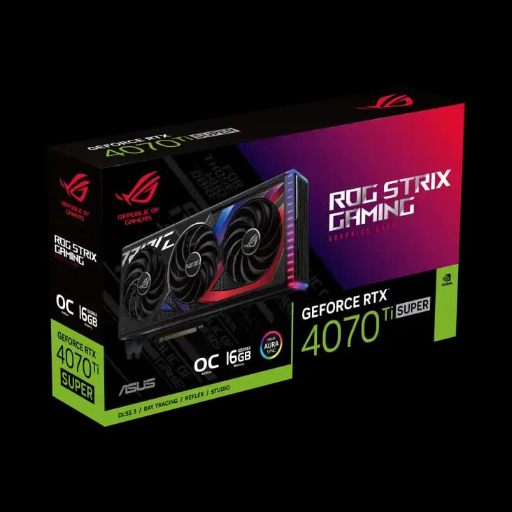 کارت گرافیک ایسوس ROG Strix GeForce RTX 4070 Ti SUPER 16GB GDDR6X OC Edition — تصویر ۷