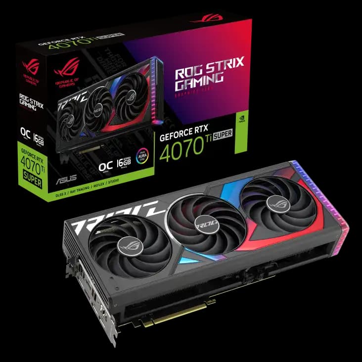 کارت گرافیک ایسوس ROG Strix GeForce RTX 4070 Ti SUPER 16GB GDDR6X OC Edition — تصویر ۶