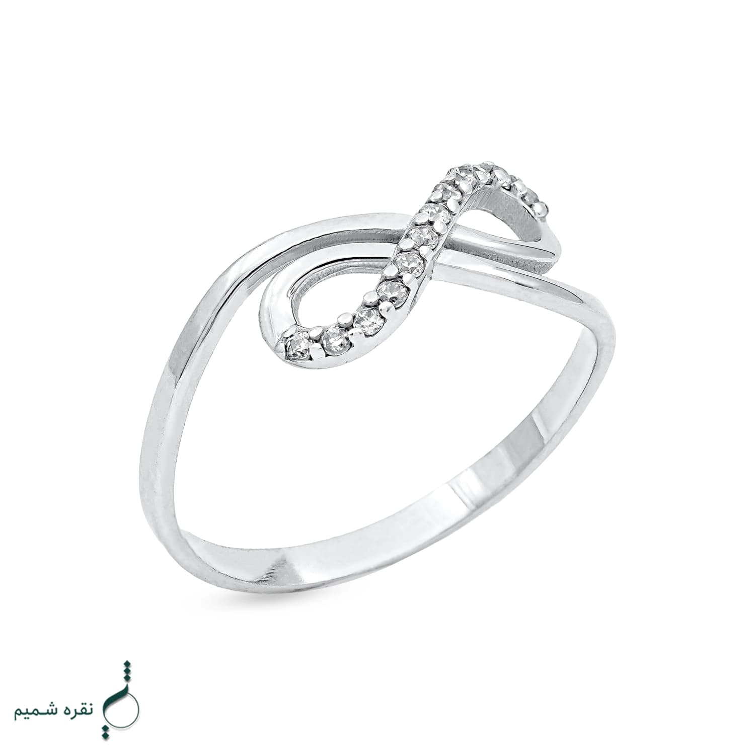 انگشتر نقره زنانه مدل AWO-K31
